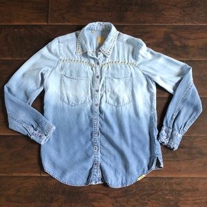 Guess Chambray Top